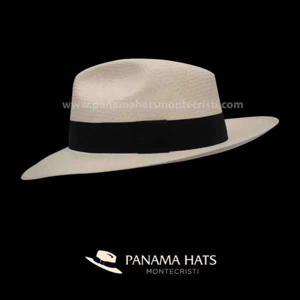 Sombrero Panama Clasico Montecristi Fino Original Natural - Image 2