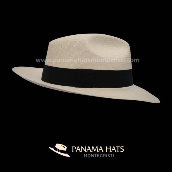 Sombrero Panama Clasico Montecristi Fino Original Natural - Image 3