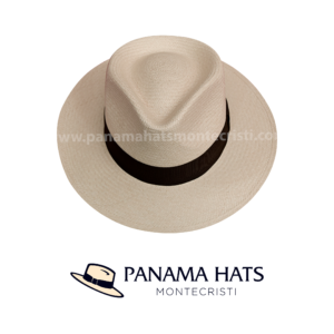Sombrero Panama Fedora Paja Toquilla Natural