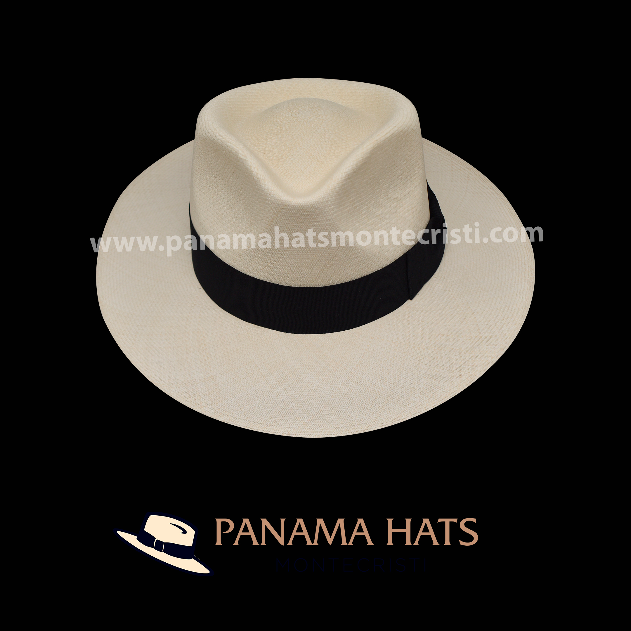 Panama Hats Montecristi Fedora Fino Natural Grado 17-18 - Image 3