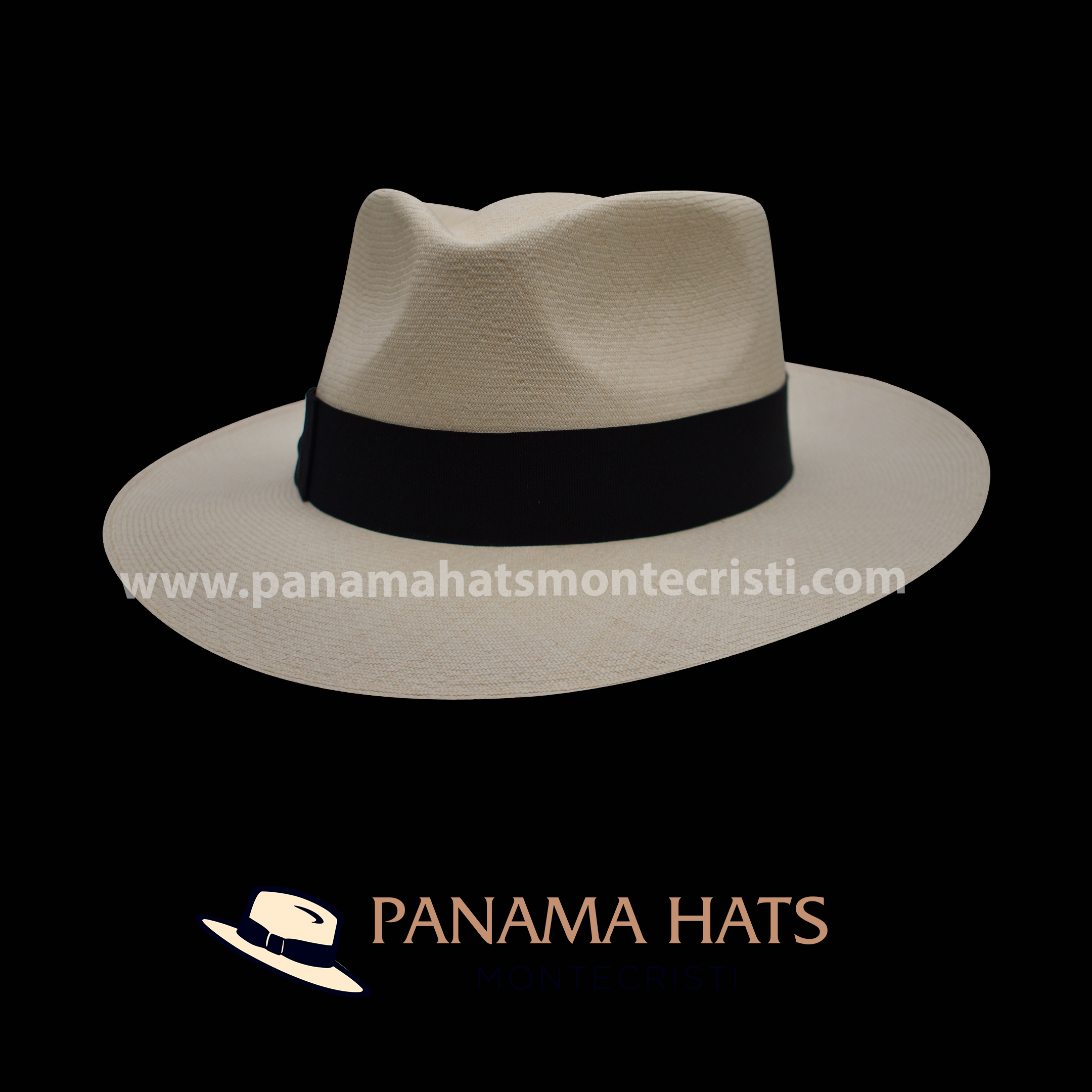 Panama Hats Montecristi Fedora Fino Natural Grado 17-18