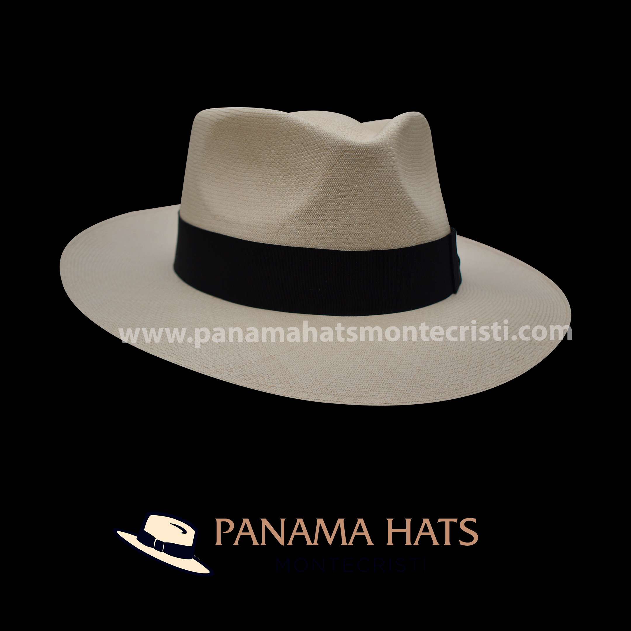 Panama Hats Montecristi Fedora Fino Natural Grado 17-18 - Image 2