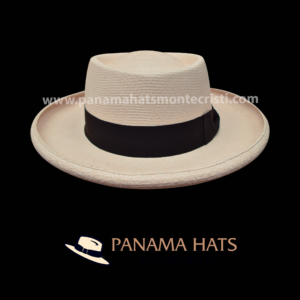 Panama Hats Montecristi Gambler Plantacion Superfino Natural Grado 19-20
